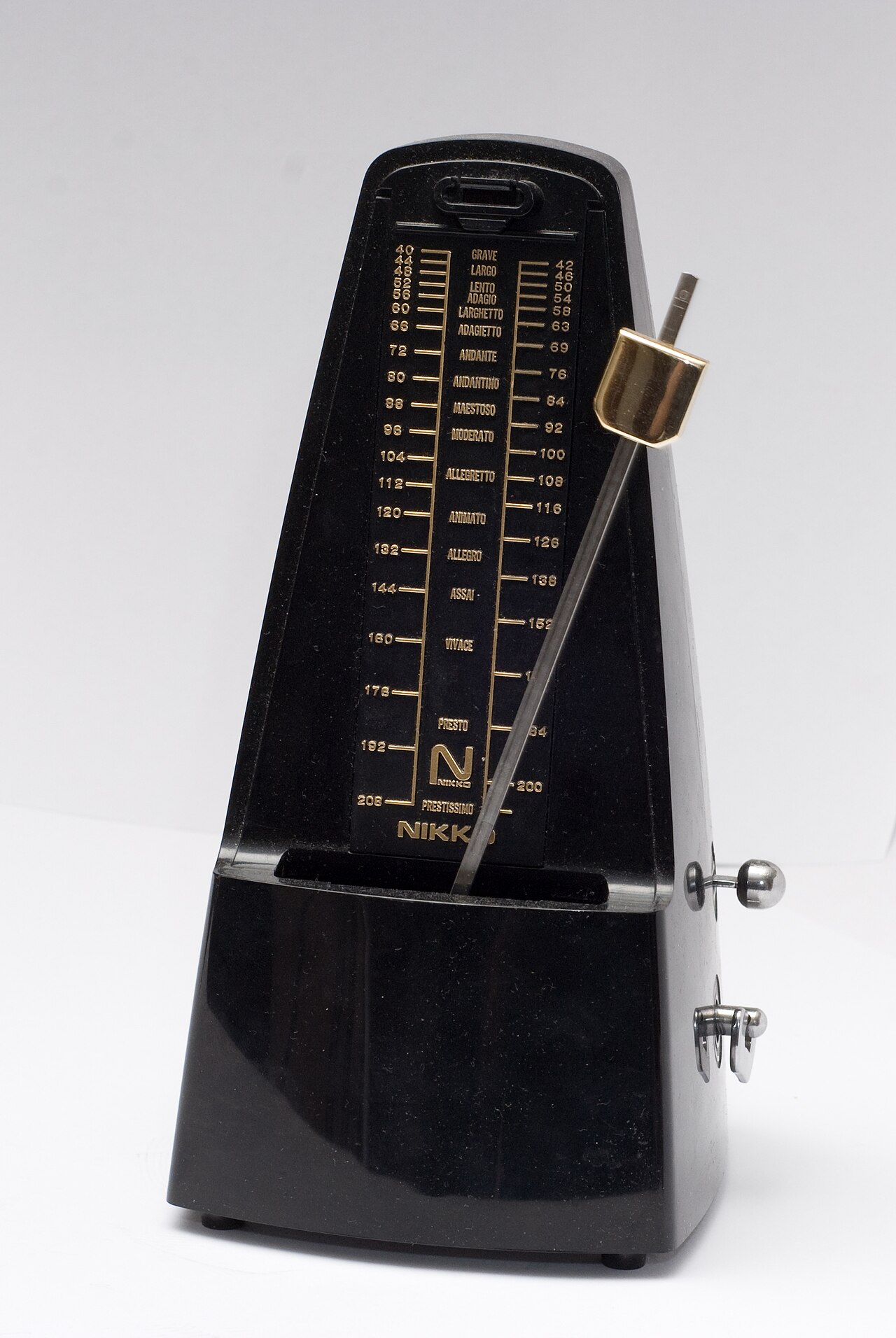 Métronome mécanique